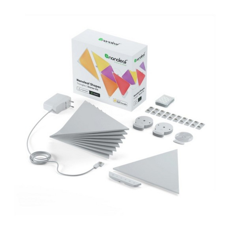 Nanoleaf Shapes Triangle Starter Kit Panels Techbrandstore