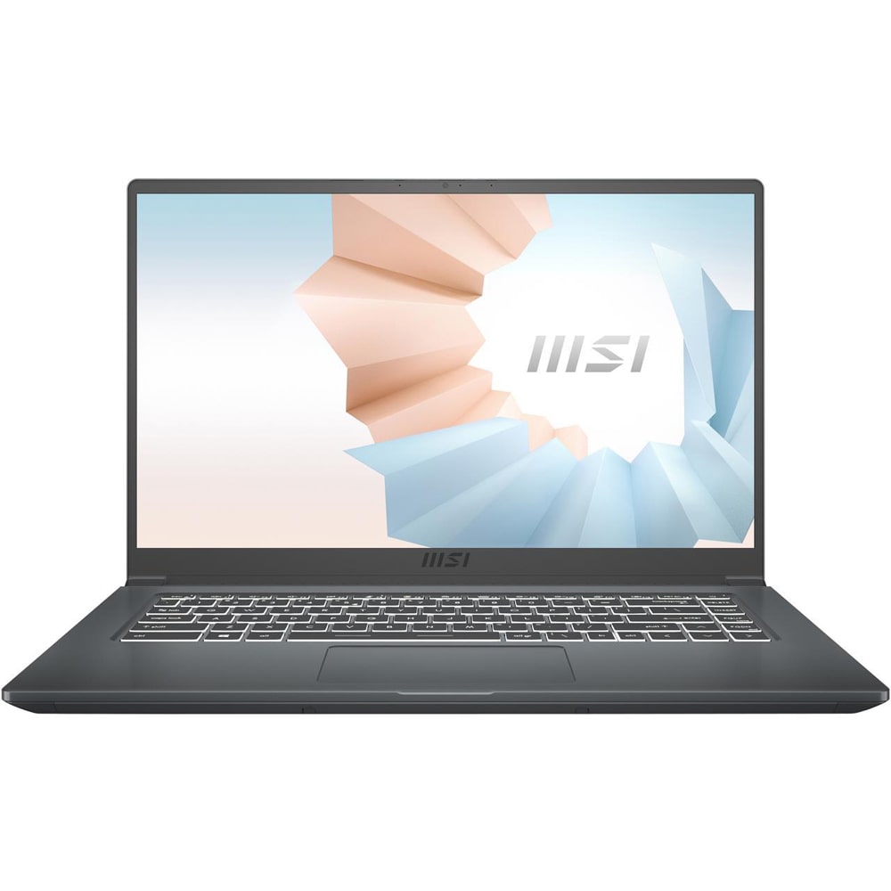 MSI Modern 15 A11MU i7 1165G7 16GB 1TB NVMe Intel iRIS Xe 15.6" FHD W10 Home Business Laptop - Carbon Gray