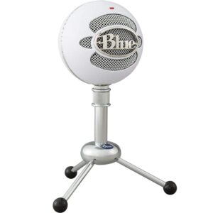 Blue Snowball USB Condenser Microphone – White