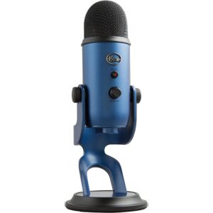 Blue Yeti Premium Multi-Pattern USB Condenser Microphone – Midnight Blue