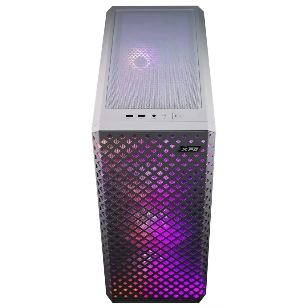 XPG Defender Mid Tower Gaming Chassis – White