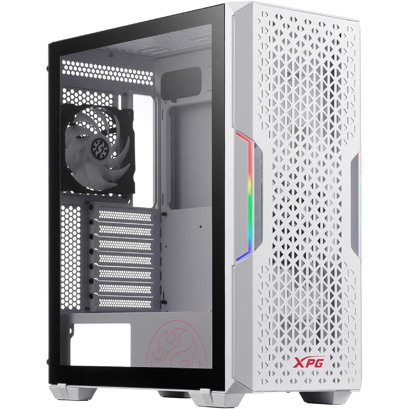 XPG Starker Air Mid Tower Gaming Chassis – White